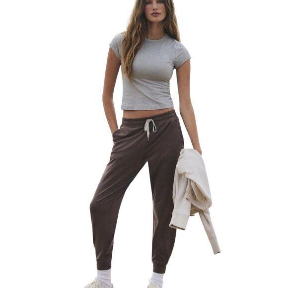 Vuori Performance Jogger Java Heather Dreamknit Super Soft Pockets Size L - Picture 6 of 10